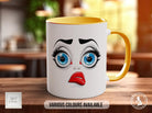 Funny Faces Mug - Sarcastic Mug Design 13 - Sipfull of Design