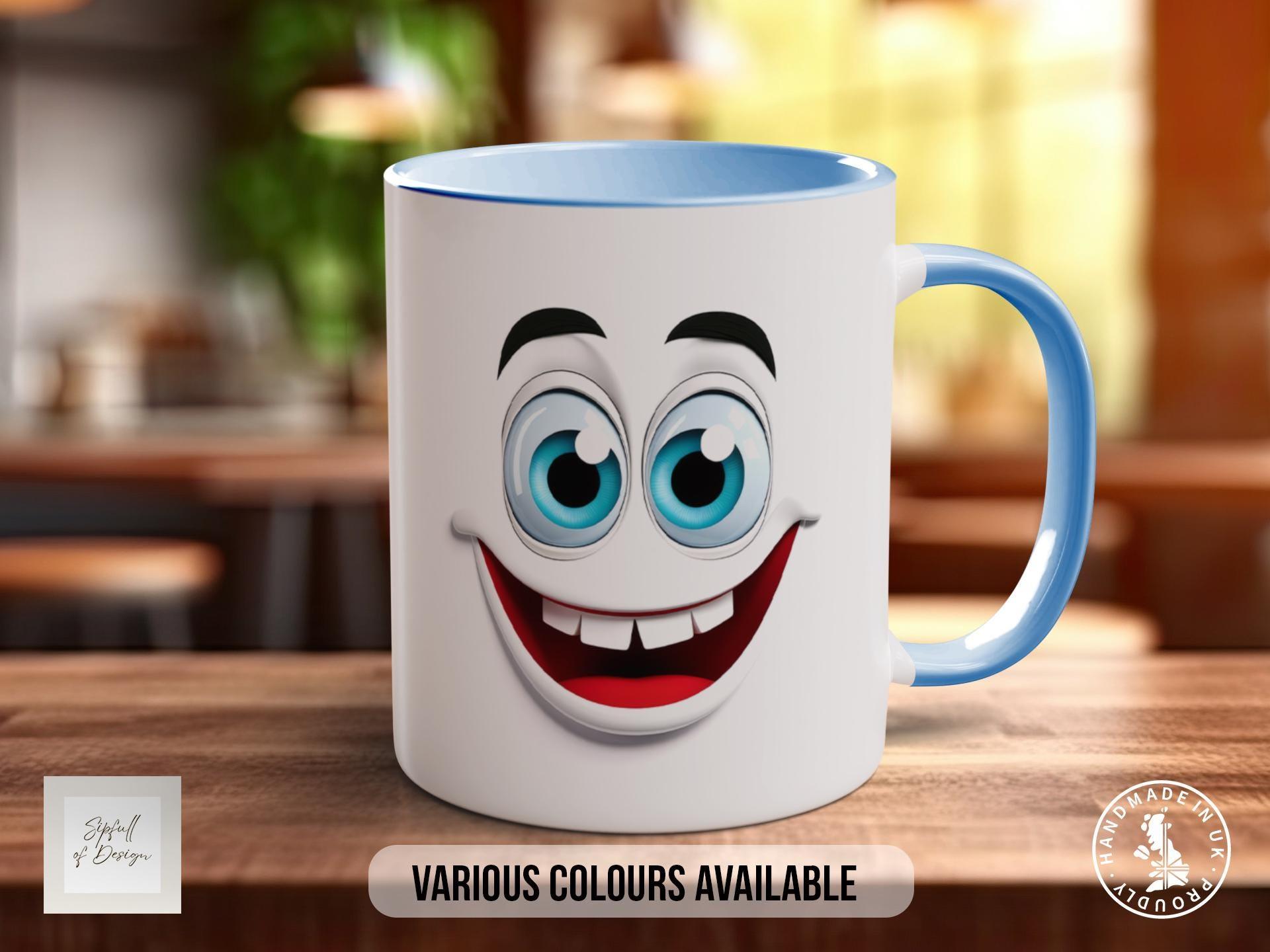 Funny Faces Mug - Sarcastic Mug Design 6 - Sipfull of Design