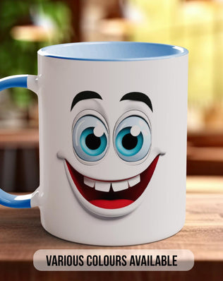 Funny Faces Mug - Sarcastic Mug Design 6 - Sipfull of Design