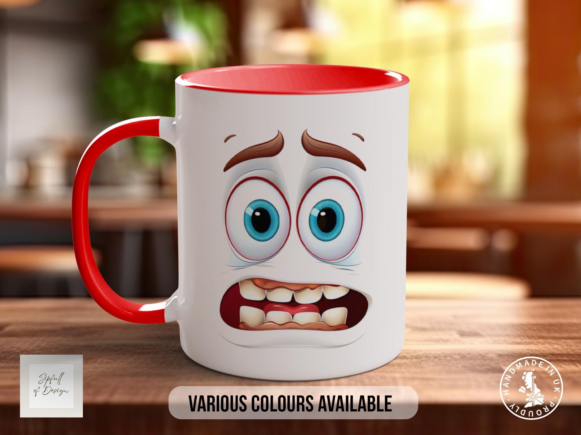 Funny Faces Mug - Sarcastic Mug Design 17 - Sipfull of Design