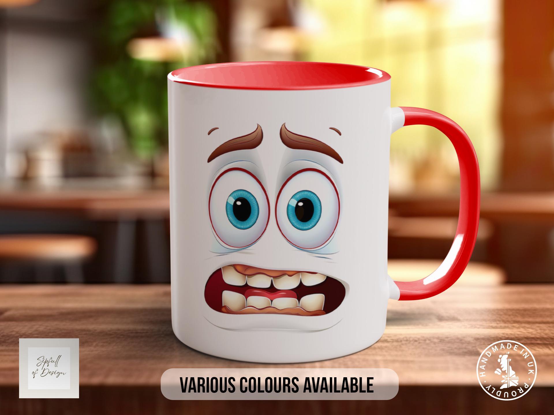 Funny Faces Mug - Sarcastic Mug Design 17 - Sipfull of Design