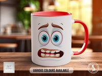 Funny Faces Mug - Sarcastic Mug Design 17 - Sipfull of Design