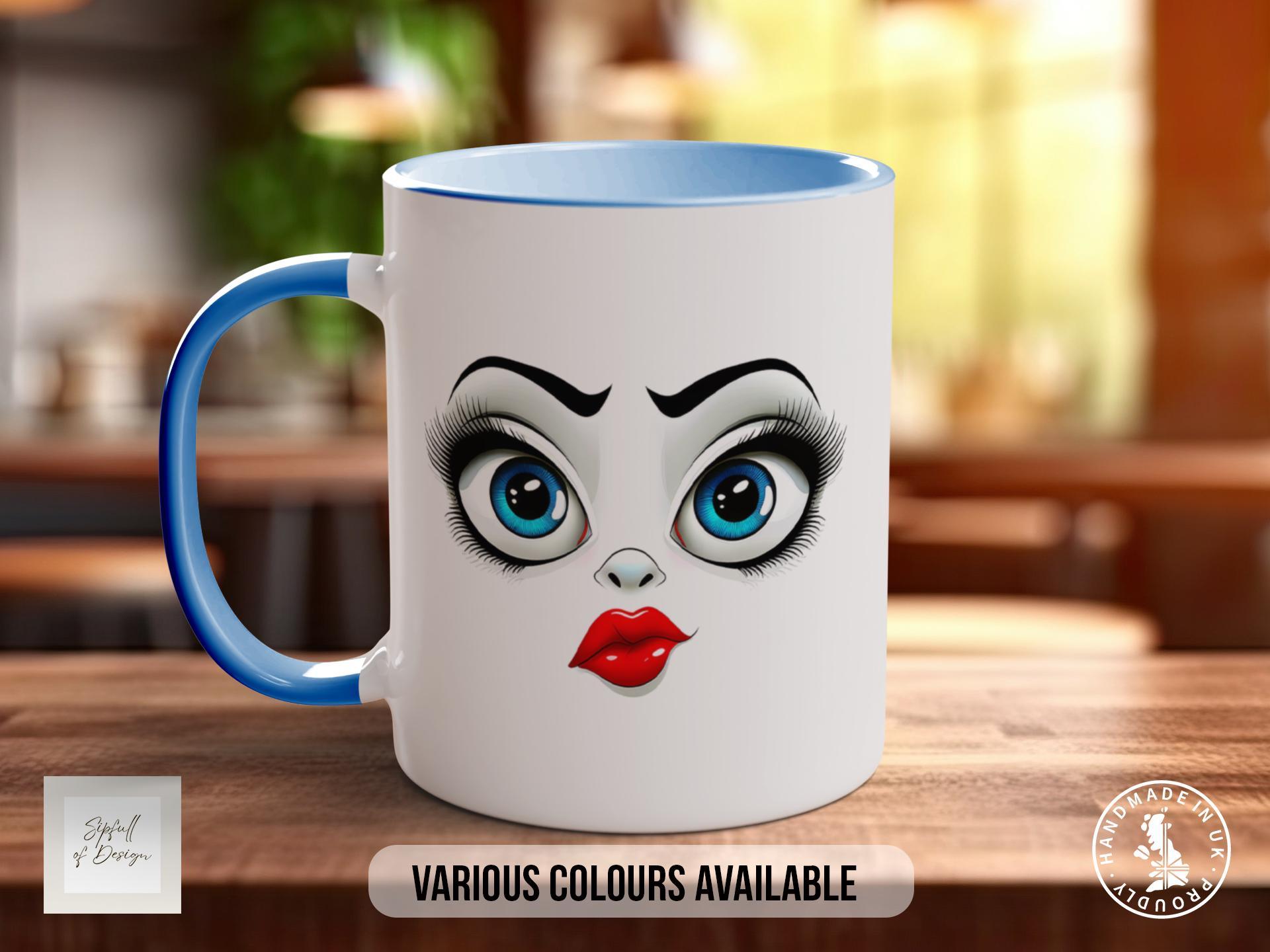 Funny Faces Mug - Sarcastic Mug Design 14 - Sipfull of Design