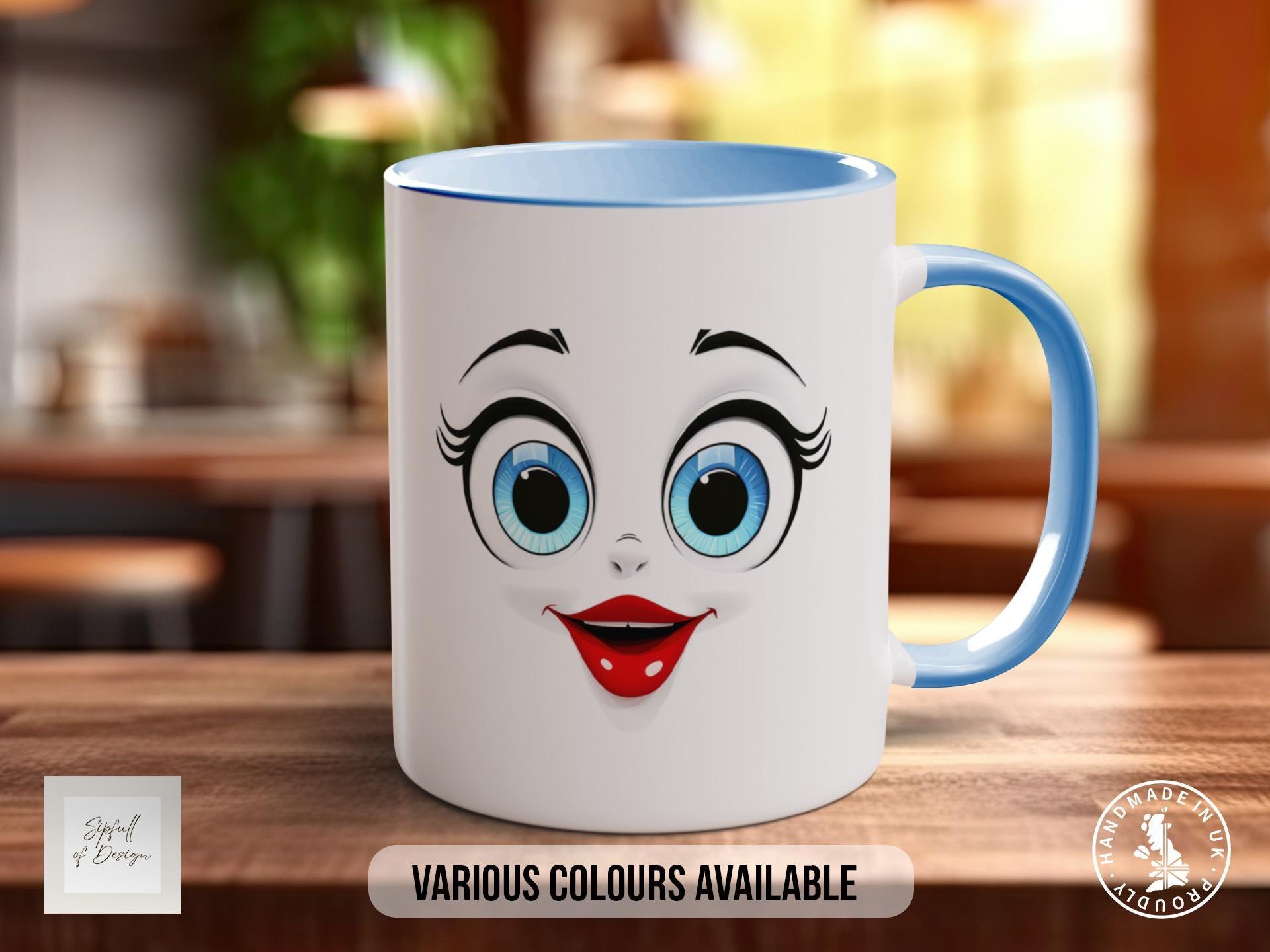 Funny Faces Mug - Sarcastic Mug Design 11 - Sipfull of Design