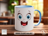 Funny Faces Mug - Sarcastic Mug Design 7 - Sipfull of Design