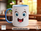 Funny Faces Mug - Sarcastic Mug Design 7 - Sipfull of Design