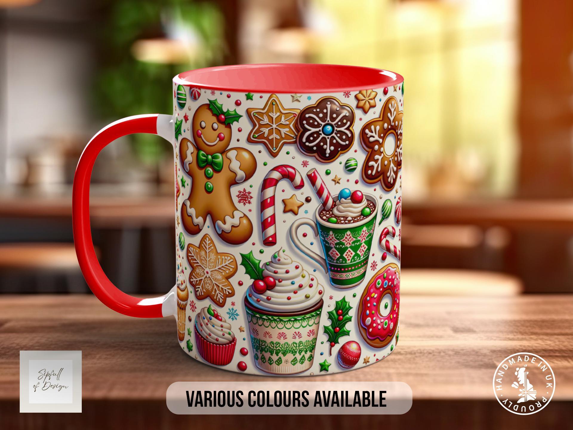 Christmas Gingerbread Mug - Sipfull of Design