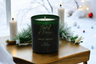 Winter Twilight Luxury Scented Natural Wax Personalised Candle - 40+ hours burn time - Custom Message - Sipfull of Design