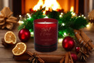 Yuletide Glow Luxury Scented Natural Wax Personalised Candle - 40+ hours burn time - Sipfull of Design