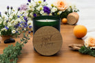 Mystic Bloom Luxury Scented Natural Wax Personalised Candle - 40+ hours burn time - Sipfull of Design