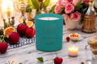 Plum Enchantment Luxury Scented Natural Wax Personalised Candle - 40+ hours burn time - Sipfull of Design