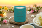 Radiant Dawn Luxury Scented Natural Wax Personalised Candle - 40+ hours burn time - Sipfull of Design