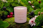 Wild Berry Bliss Luxury Scented Natural Wax Personalised Candle - 40+ hours burn time - Sipfull of Design