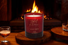 Velvet Smoke Luxury Scented Natural Wax Personalised Candle - 40+ hours burn time - Sipfull of Design