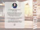 Winter Twilight Luxury Scented Natural Wax Personalised Candle - 40+ hours burn time - Custom Message - Sipfull of Design