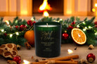 Orange and Spice Delight Luxury Scented Natural Wax Personalised Candle - 40+ hours burn time - Sipfull of Design