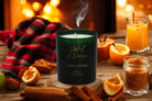 Spiced Orchard Luxury Scented Natural Wax Personalised Candle - 40+ hours burn time - Sipfull of Design