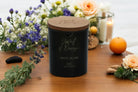 Mystic Bloom Luxury Scented Natural Wax Personalised Candle - 40+ hours burn time - Sipfull of Design
