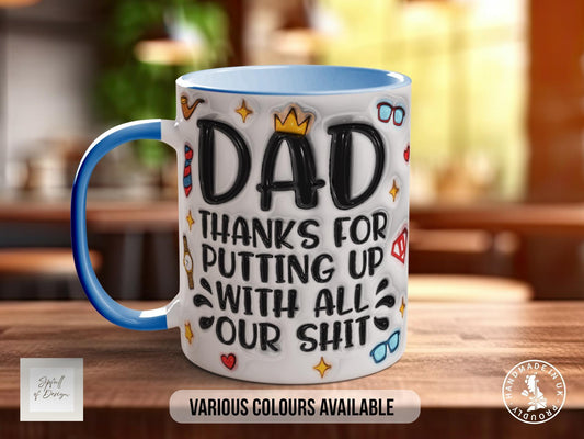 Daddy’s Little Sh*ts Mug - Sipfull of Design
