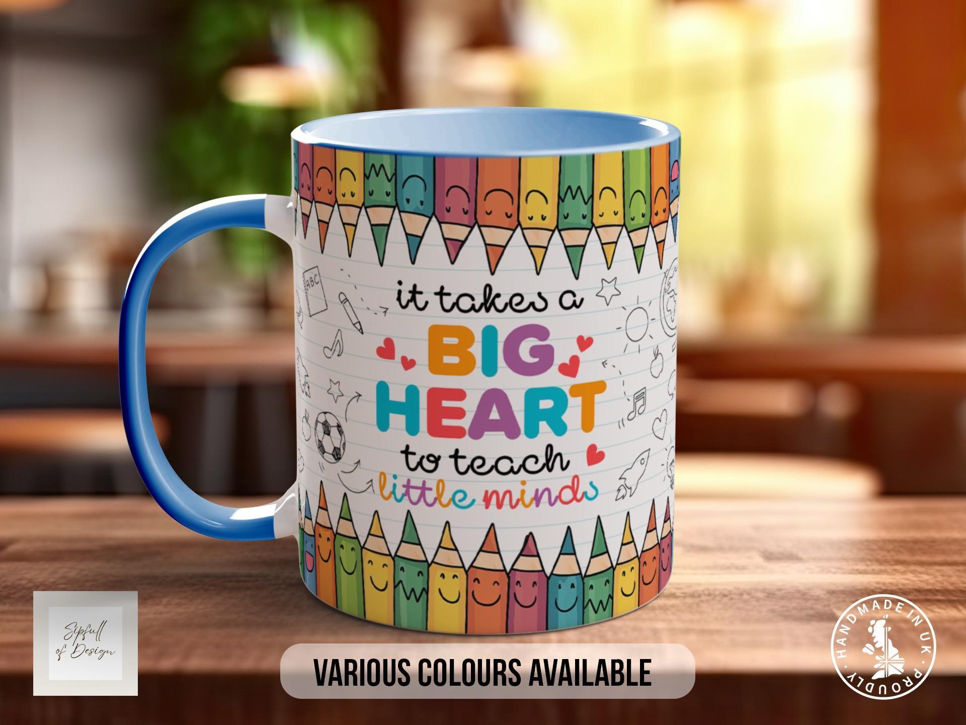 It Takes a Big Heart Mug - Sipfull of Design