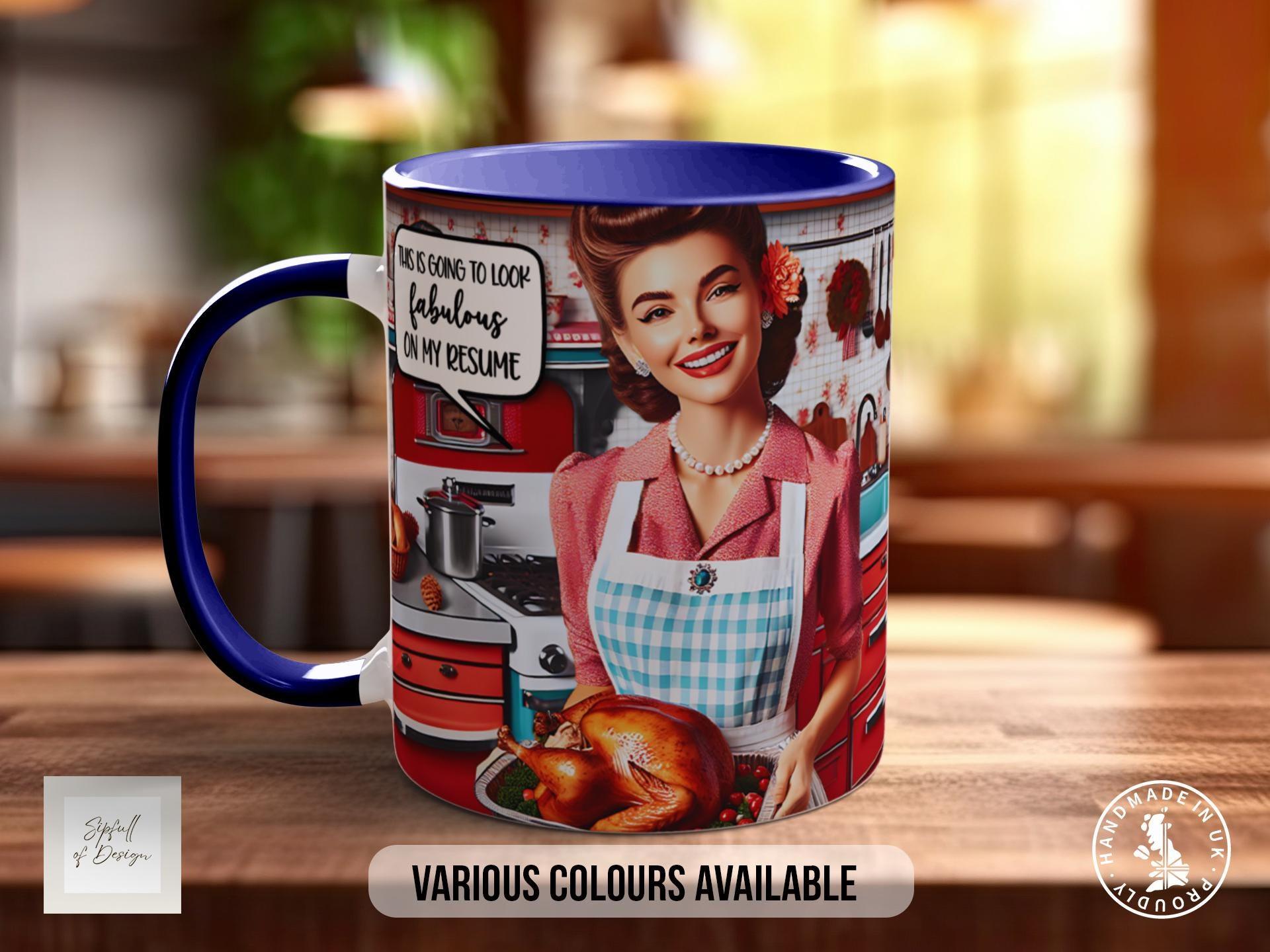 Retro Sarcastic Wife Mug - Sipfull of Design