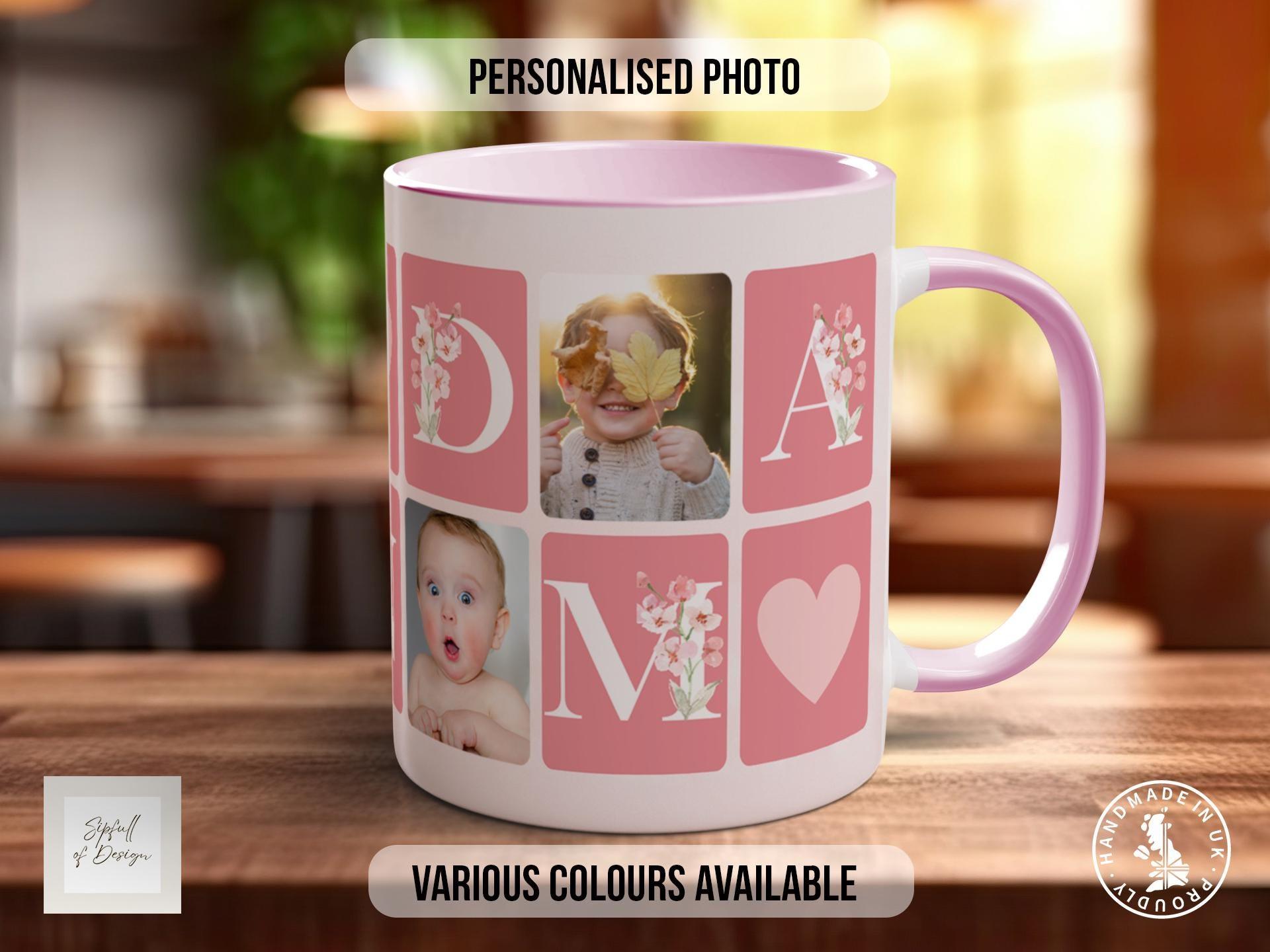 Grandma Mothers Day Personalised Photo Mug - Sipfull of Design