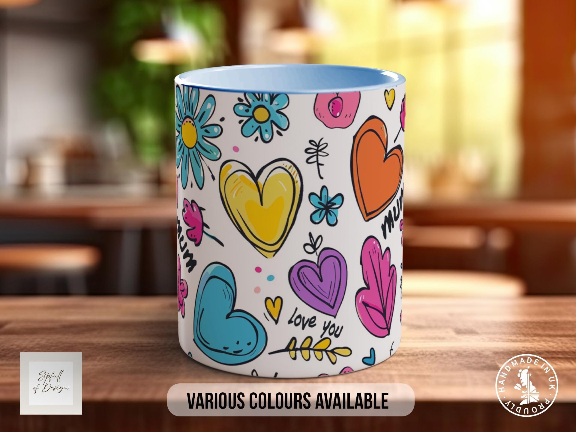 Love You Mum Mug Version B - Sipfull of Design
