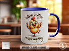 Inhale Coffee Exhale Negativity Chick Mug - Sipfull of Design