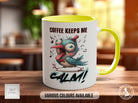 Coffee Keeps Me Calm Bird Mug - Sipfull of Design