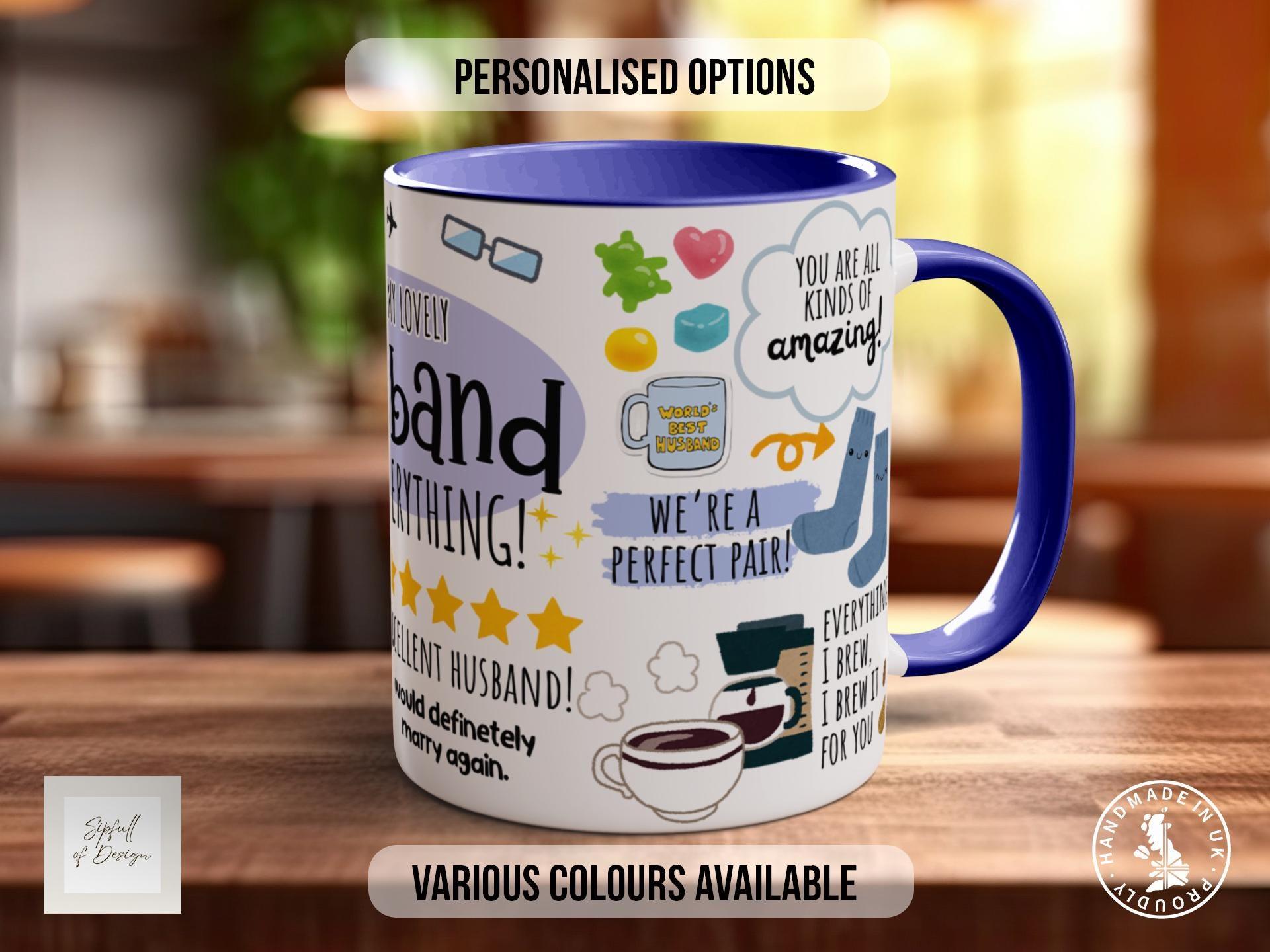 Dear My Lovely Husband Mug - Sipfull of Design