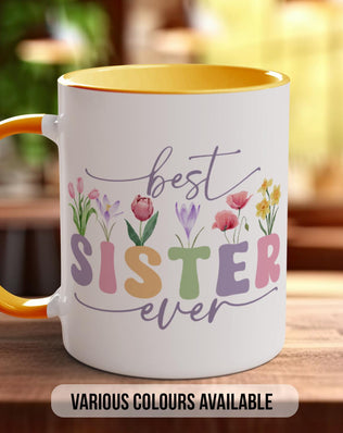 Best Sister Ever Mug - Sipfull of Design