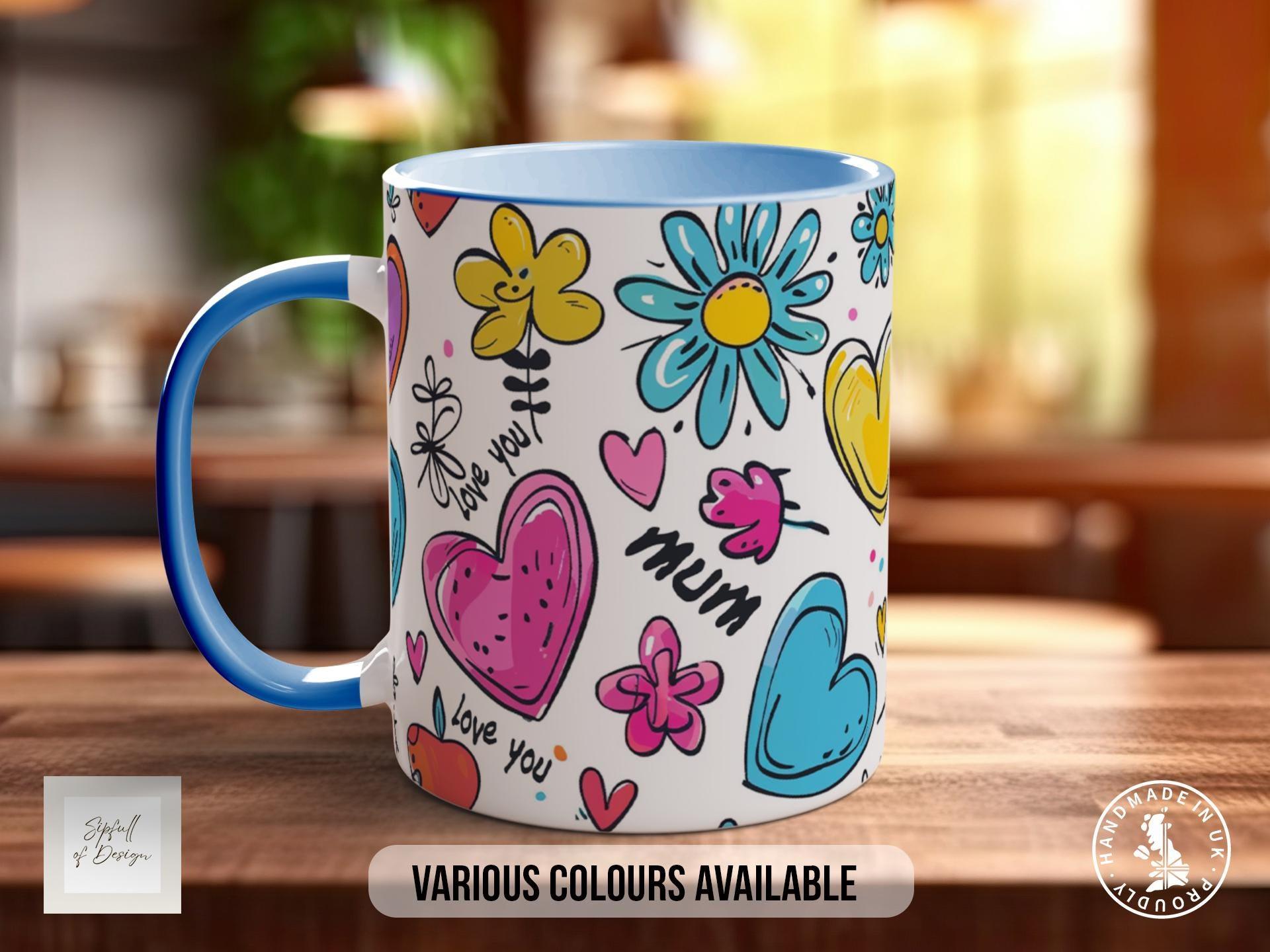 Love You Mum Mug Version B - Sipfull of Design