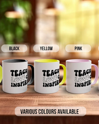 Teach Love Inspire Mug - Sipfull of Design