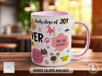 Furever Pawsome Mug – Cute Dog Lover Gift, Pet Friendship Mug, Colourful Dog Quote Mug, Fur Mum Gift Idea, Pet Coffee Cup - Sipfull of Design