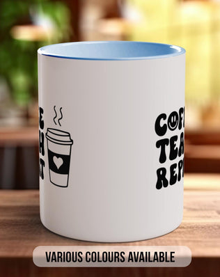 Coffee Teach Repeat Teacher Mug - Sipfull of Design