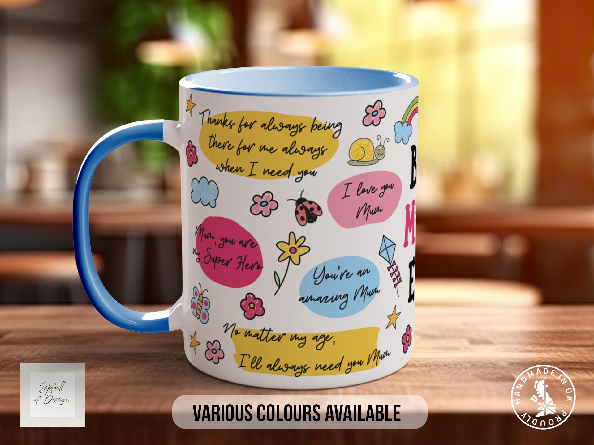 Best Mum Ever Mug, Thoughtful Mother’s Day Gift, Coffee Cup for Mum, Birthday Gift for Mum, Gift for Her