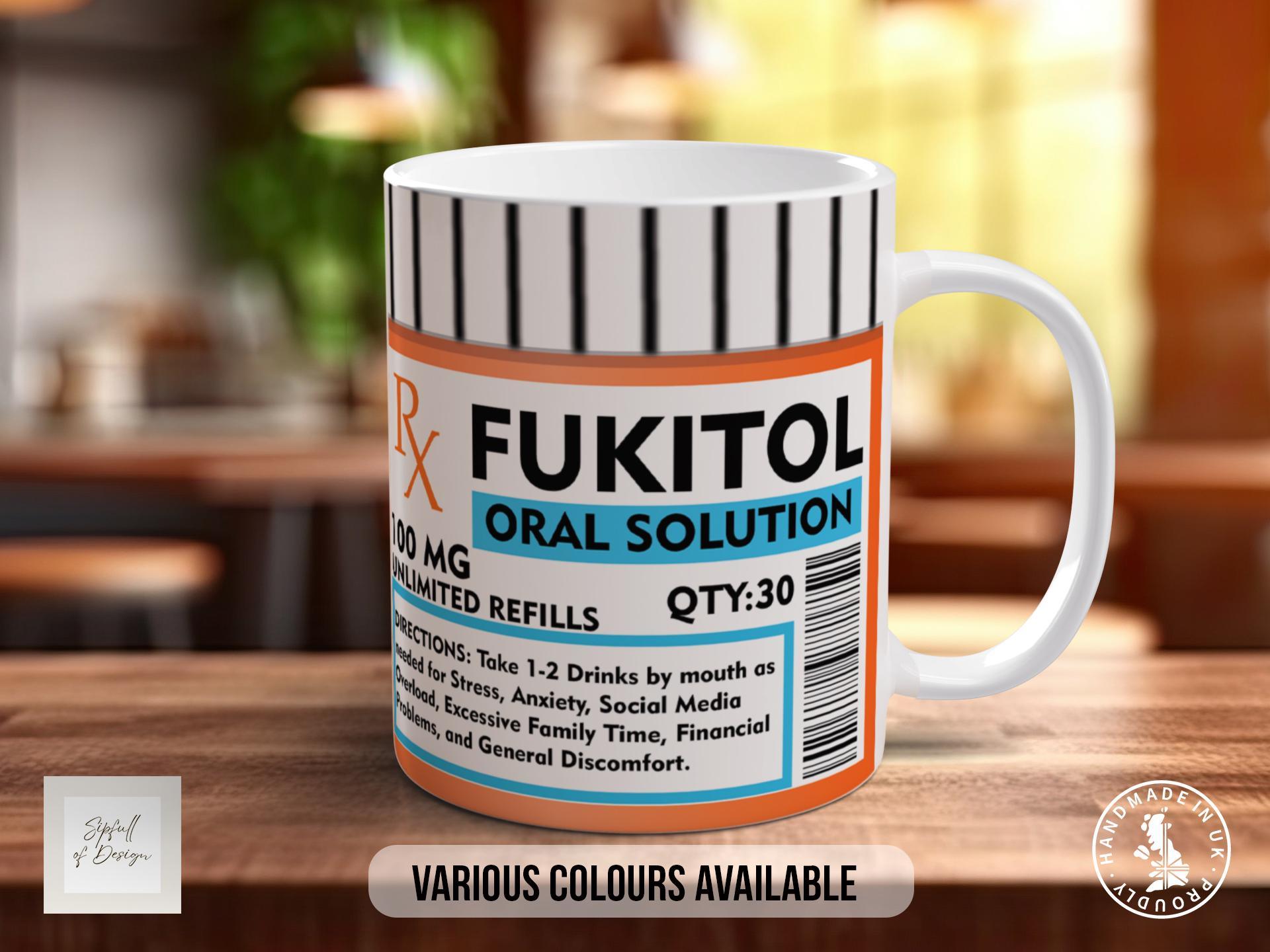 Fukitol Oral Solution Coloured Mug - Sipfull of Design