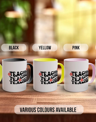 Retro Teacher Mug - Sipfull of Design