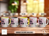 Friends Fur-Ever Dog Lover Mug – Cute Pet Gift for Animal Owners, Cat & Dog Mug, Paw Print Coffee Cup – Various Colours and Sizes - Sipfull of Design