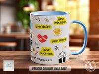God Is So Much Bigger Than... Christian Mug – Faith Based Inspirational Gift – Religious Coffee Cup for Women & Men – Various Colours - Sipfull of Design