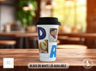 Personalised Daddy Travel Mug – Photo Letter Design - Sipfull of Design