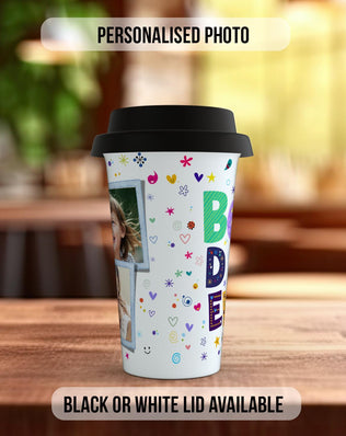 Best Dad Ever Travel Mug – Personalised Blue Shirt Design - Sipfull of Design
