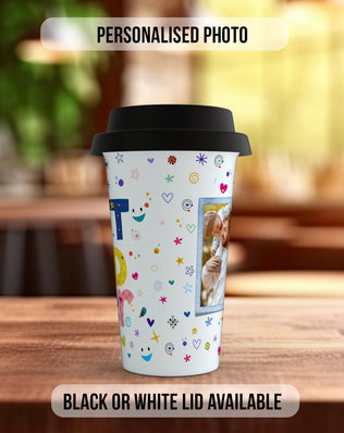 Best Dad Ever Travel Mug – Personalised Blue Shirt Design - Sipfull of Design