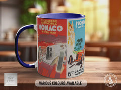 Monaco GP 1930s Mug | Vintage Pre-War Motorsport Gift