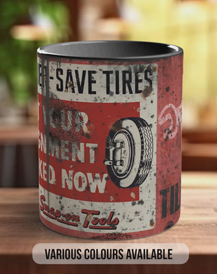 Snap-on Tools Mug – Vintage Retro Garage Mechanic Coffee Cup