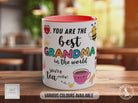 Best Grandma Mug – Colourful Granny Gift Coffee Cup for Nan
