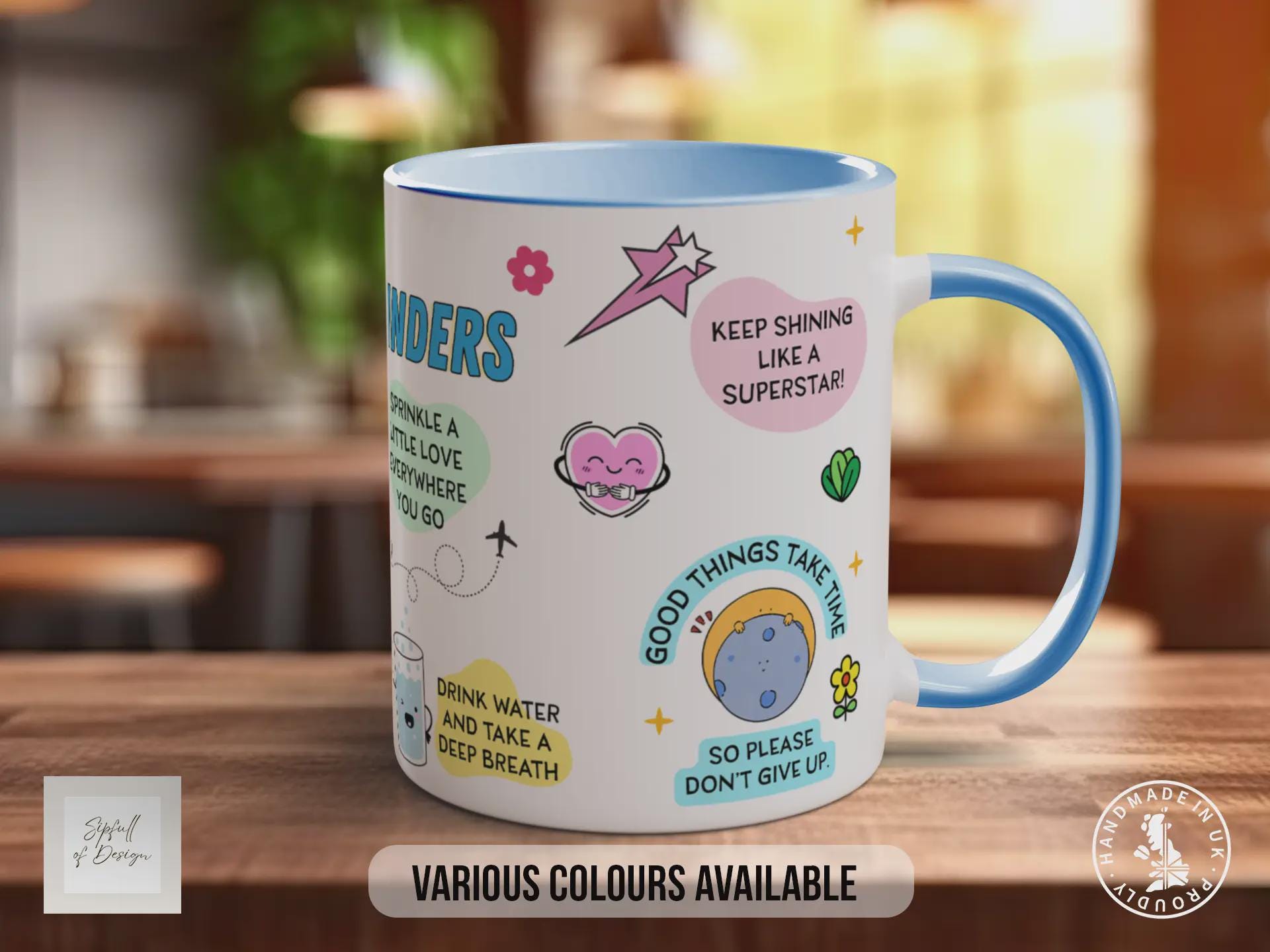Gentle Reminders Mug – Positive Affirmation Coffee Cup Gift
