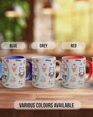 Life is Better with a Cat Mug – Cute Cat Lover Coffee Cup Gift