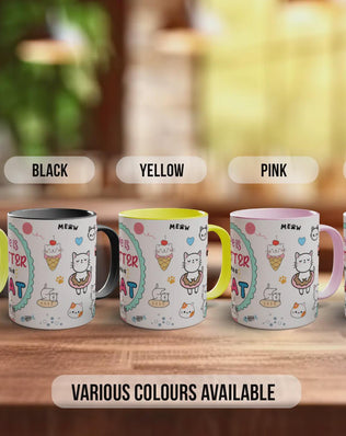 Life is Better with a Cat Mug – Cute Cat Lover Coffee Cup Gift