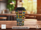 Speed Cars Travel Mug – Retro Motoring Double Insulated Coffee Cup